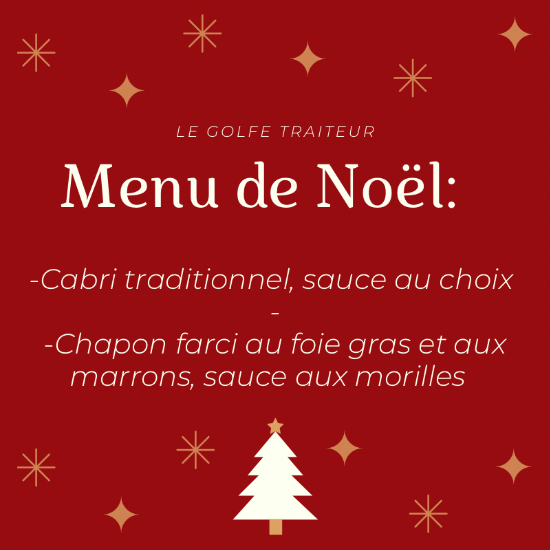 Menu de Noël